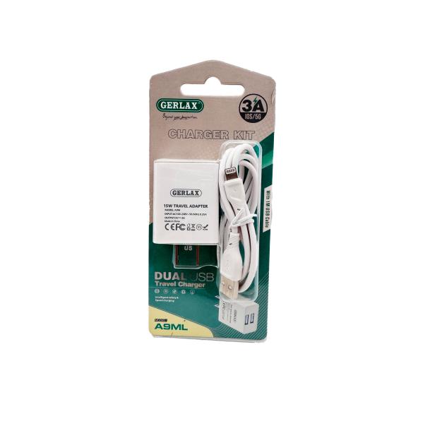 Cargador Casa A9ML Gerlax - Blanco Ligthning