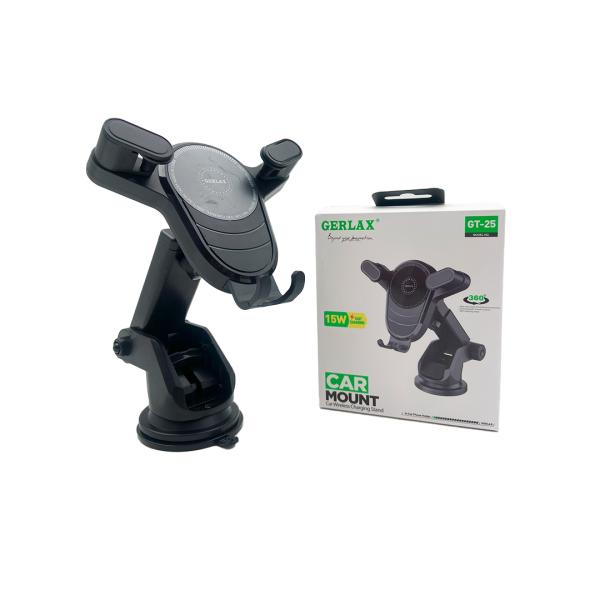 Holder Cargador Inalambrico GT-25 Gerlax - Negro
