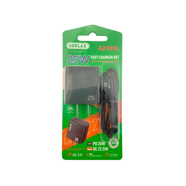 Cargador Casa A20ML Gerlax - Negro Lightning C-l
