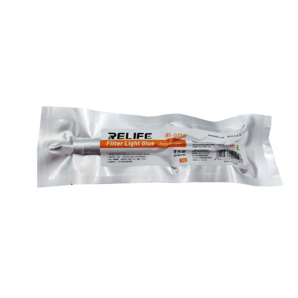 Goma para Reparacion para Filtros de Luz RL-035H Relife - 3CC