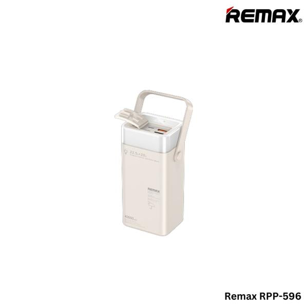 Bateria de Emergencia Serie Fluorita RPP-596 40.000 Mah Remax - Blanca