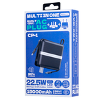 Bateria de Emergencia Serie Wujie CP-1 15.000 Mah Remax - Negra
