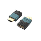 Adaptador HDMI Tipo a Macho a HDMI Tipo a Hembra OTN-HD810 Onten - Negro Verde