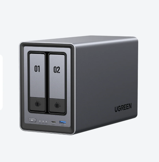 Almacenamiento Conectado en Red Nasync Ugreen DXP2800 - Negro