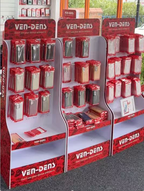 Estante VEN-DENS Grande - ROJO-BLANCO