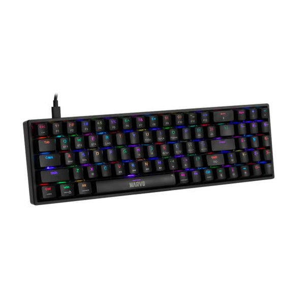Teclado Linea Scorpion KG956W Marvo Negro - Negro