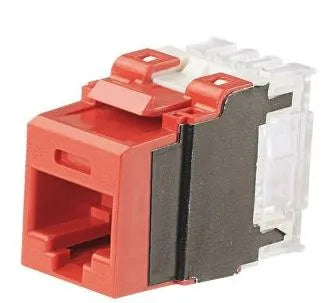 Panduit Jack Keystone UTP Cat6A Rojo NK6X88MRD
