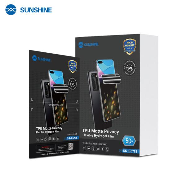 Repuesto lamina hidrogel para Sunshine SS-TP350 HD pantalla completa Imagen secundaria del producto