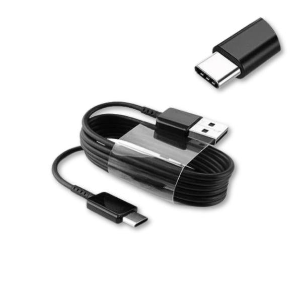 CABLE USB A TIPO C  S8 SAMSUNG NEGRO