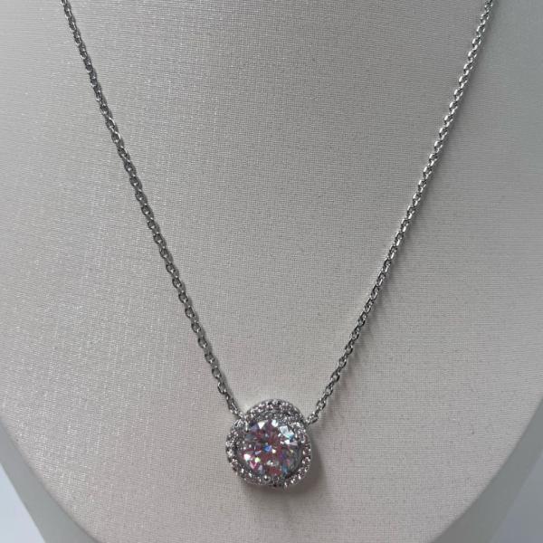 Collar Cartier Diseño Perla - Plateado