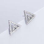 Aretes Plata 925 Triangulo 1EA92894