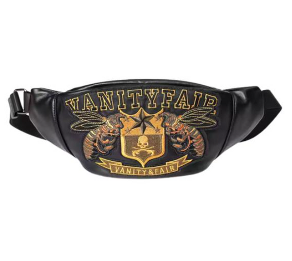 Cangurera Biker Modelo 14072 Coteci - Negro