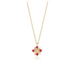 Collar Tiffanny & Co Diseño Perlas - Dorado/rosado