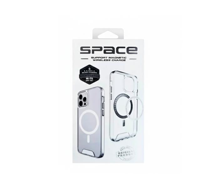 Estuche Space con Magsafe Transparente Iphone - Sam S25 Plus