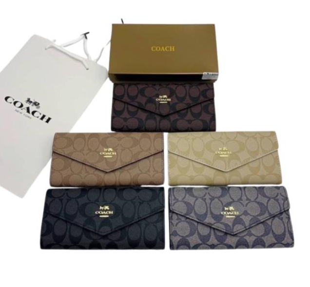 Billetera Coach - Beige