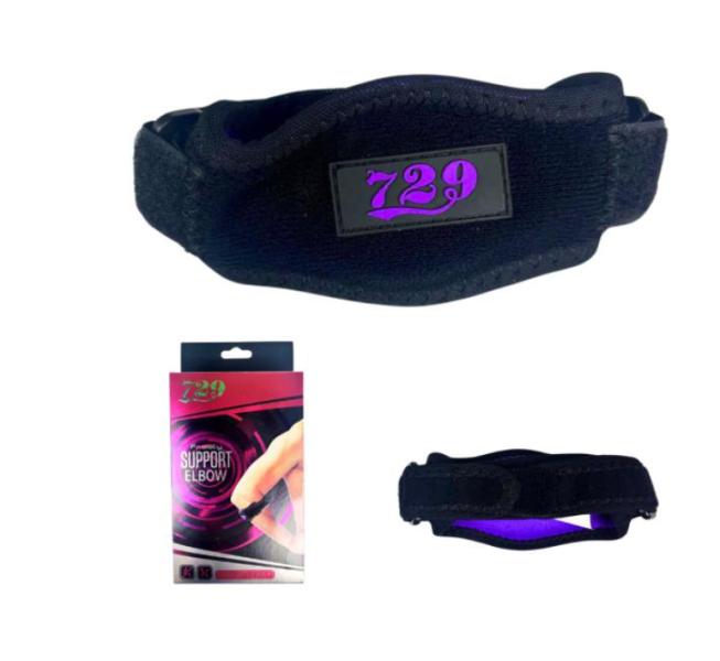 Codera Deportiva Talla Unica Negro Morado Imagen secundaria del producto