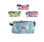Bolso Deportivo Cruzado - Celeste Gris Blanco