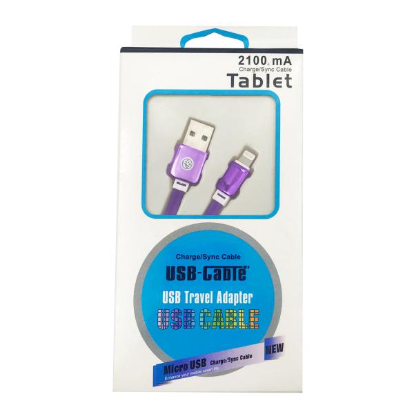 Cable USB Lightning Mix - Morado