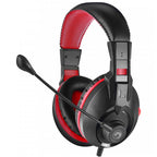 Audifono Linea Scorpion H8321 Marvo - Negro Rojo