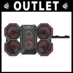 Ventilador Linea Scorpion FN-41 Outlet - Luz Roja
