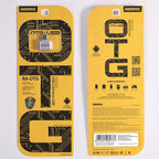 Cable Adaptador RA-OTG OTG a Micro B Remax - Plateado