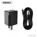 Cargador Casa RP-U2811 Remax - Lightning Negro