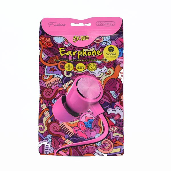 Audifono Yookie YK810 manos libres con control volumen Imagen secundaria del producto