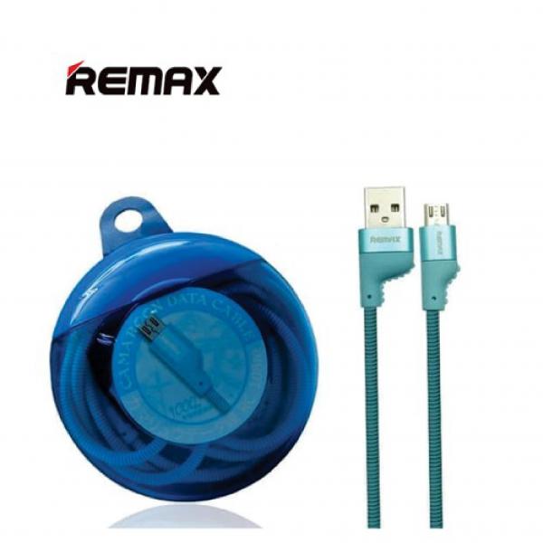Cable USB Micro B RC-108M Camaroon Remax - Azul