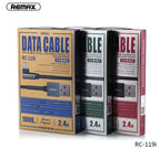 Cable USB Lightning RC-119I Ranger Remax - Tarnish