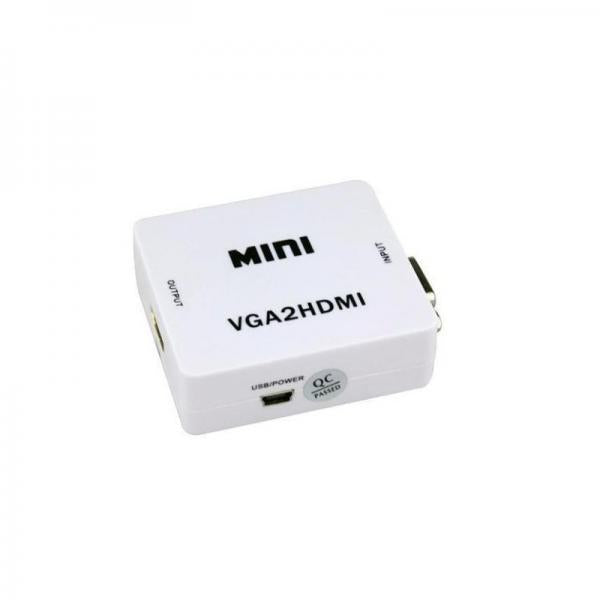 Convertidor Adaptador VGA a HDMI Caja