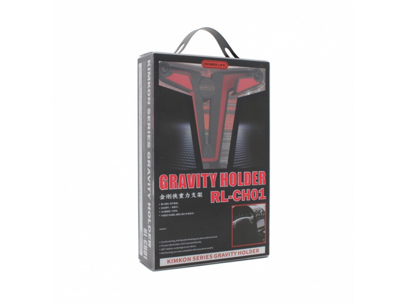 Holder para Carro Kimkon RL-C52 Gravity Remax - Negro/rojo