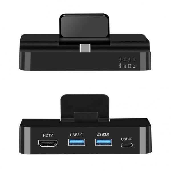 Dock Adaptador USB Tipo C a HDMI + Pd + Tf+ Sd OTN-D9138 Onten