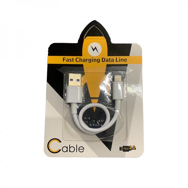 Cable USB 3.0 lightning 20 cm carga y sincronizacion estable Imagen secundaria del producto
