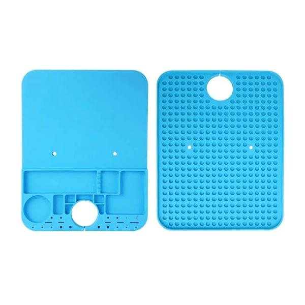 Tabla Silicon para Reparación en Microscopio RL-004M Relife - Celeste