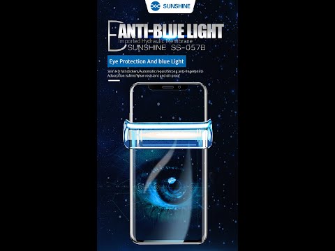 Lamina hidrogel SS-057B anti blue Sunshine Imagen secundaria del producto