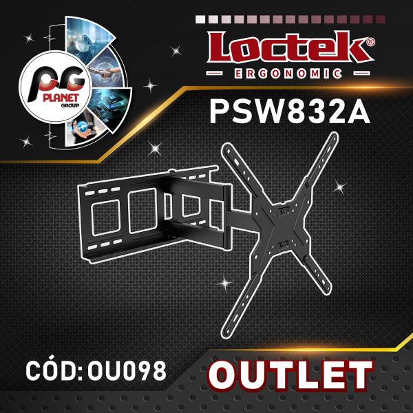 Base Rack para LCD Pantalla Loctek PSW832A Outlet