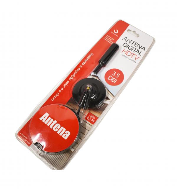 Antena externa interna digital hdtv 3.5 dbi Imagen secundaria del producto