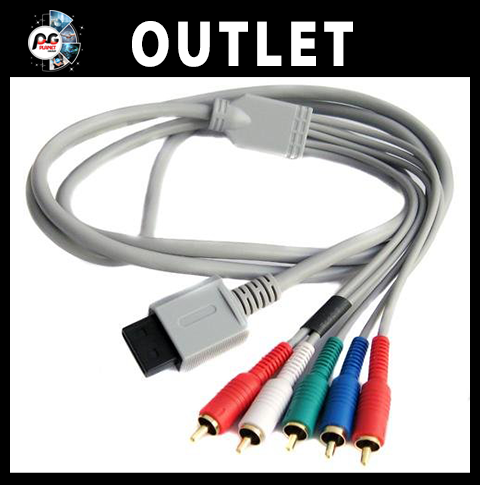 Cable Componente Wii Caja Outlet