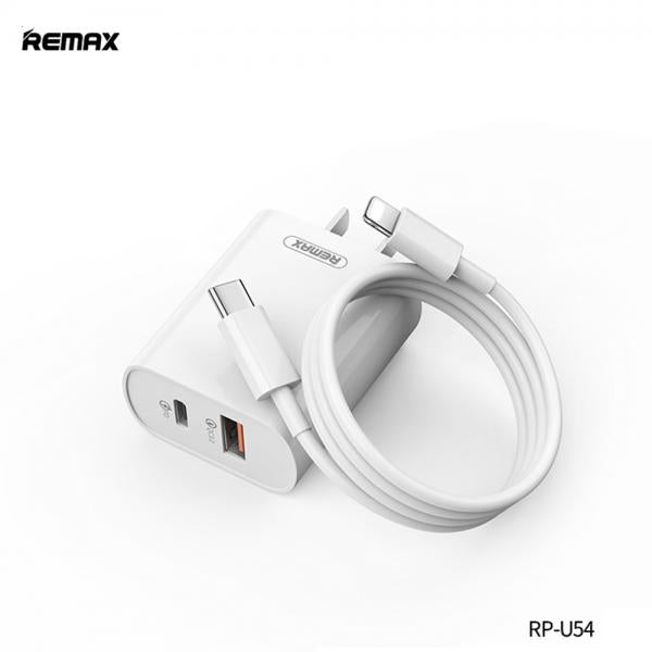 Cargador Casa RP-U54 Serie Jane Remax - Lightning Blanco