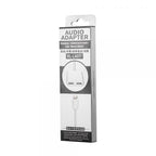 Cable 2 USB Ligthing Hembra a 1 Ligthing Macho RL-LA07I Remax - Blanco