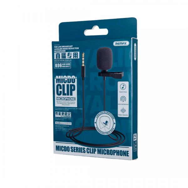 Microfono K06 PRO Remax - Negro
