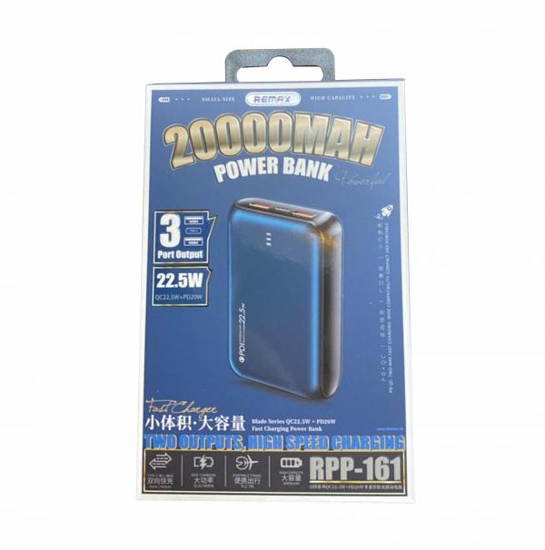 Bateria de emergencia RPP-161 20.000 mAh serie blade Remax Imagen secundaria del producto
