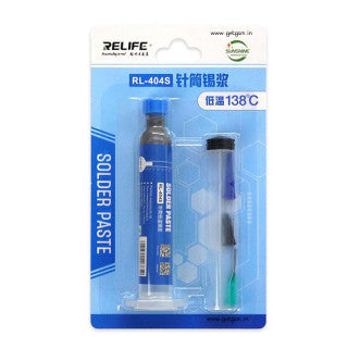 Soldadura Pasta RL-404S Relife - 138°
