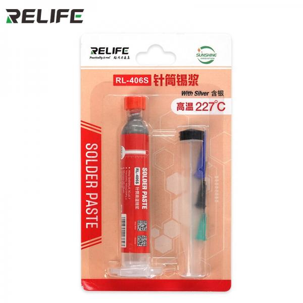 Soldadura Pasta RL-406S Relife - 227°