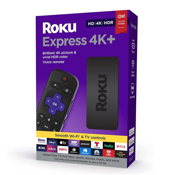 Dispositivo Streaming Roku Express 4K + - 3941R