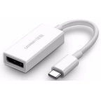 Cable USB Tipo C Macho a Display Port Hembra MM130 40372 Ugreen - Blanco