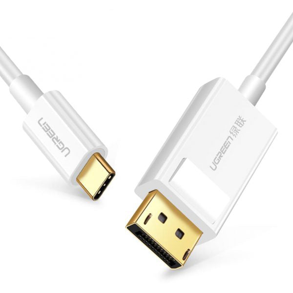 Cable USB Tipo C a Display Port MM139 40420 Ugreen - Blanco