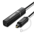 Transmisor Bluetooth Fibra Optica CM150 50213 Ugreen - Negro