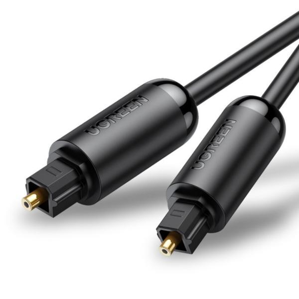 Cable Toslink Fibra Optica AV122 70891 Ugreen - Negro
