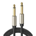 Cable 6.35mm a 6.35mm AV128 10636 Ugreen - 1M Gris